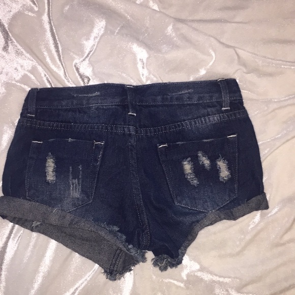 Bee & Ceci Denim Bootie Shorts - Picture 3 of 4